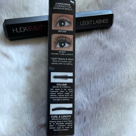 HUDA BEAUTY LEGIT LASHES Double-Ended Mascara - Picture 2 of 5